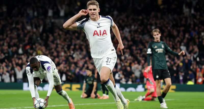 Tottenham 4-0 Copenhagen: Micky van de Ven redeems himself for Thomas Frank snub - while one star's confidence comes rushing back in dazzling display for jubilant Spurs