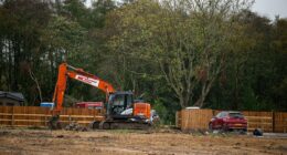 Travellers build illegal site next to UK nuclear weapons factory