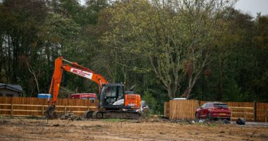 Travellers build illegal site next to UK nuclear weapons factory