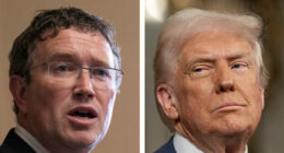 Trump Ramps Up Attacks on Massie: 'His Wife Will Find Out He's a Loser'