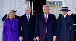 Trump and Biden's secret inauguration moment revealed