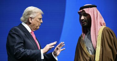 Trump can't stop laughing as he describes 'crazy' American concepts he claims Saudis do not comprehend