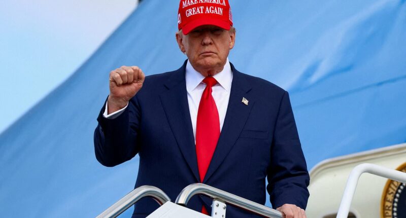 Trump dismisses health rumors by joking about 'the shakes'