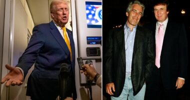 Trump fans conspiracy theories saying 'things' added to Epstein files