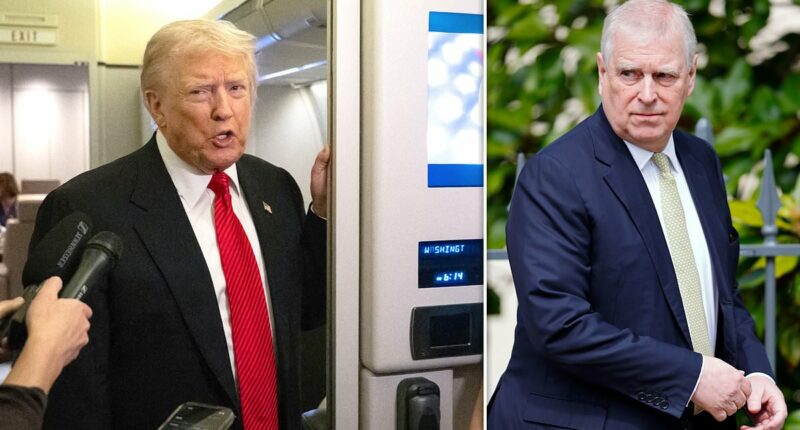 Trump 'feels badly' for royal family after Andrew stripped of 'Prince'