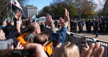 Trump hosts Syria's al-Sharaa for a first-of-its-kind meeting at the White House