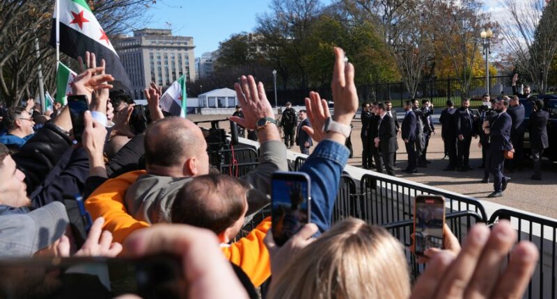 Trump hosts Syria's al-Sharaa for a first-of-its-kind meeting at the White House
