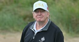 Trump makes another outlandish claim about his golf ability... and takes fresh shot at Joe Biden's game