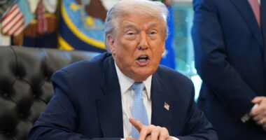 Trump reveals why his voice is hoarse