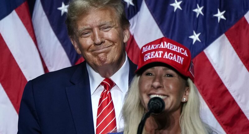 Trump reveals why 'traitor' Marjorie Taylor Greene really quit