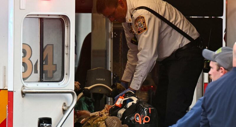 Trump slams Biden for flying National Guard shooting suspect into US