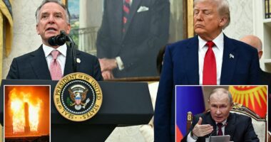 Trump slams door on Zelensky's Tomahawk missile dream... as leaked Moscow call triggers Republican fears