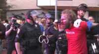 Turning Point USA: Fights break out, multiple people arrested as event sparks protest at UC Berkeley, California