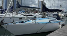 Two Ukrainian men caught smuggling migrants in yacht off Isle of Wight