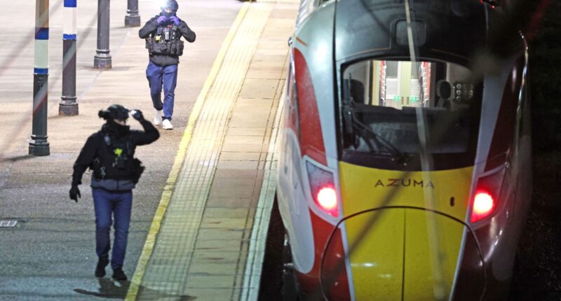 UK police say 2 people remain in life-threatening condition after a stabbing attack on a train