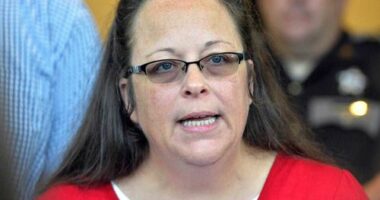 Kim Davis refused to issue marriage licences to same-sex couples.
