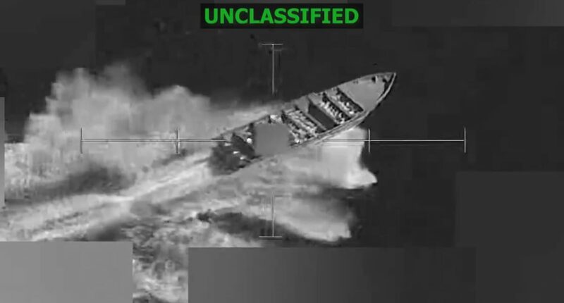 US strike kills three in 21st attack on narco-terrorists