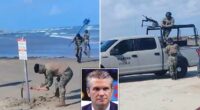 US troops storm Mexican beach in dramatic invasion