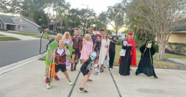 Ukrainian children visit Disney, trick-or-treat as part of American tour
