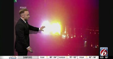 Vehicle fire slows Florida’s Turnpike in Osceola County