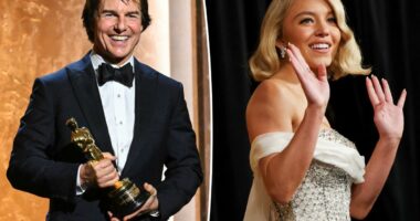What Sydney Sweeney and Tom Cruise talked about during Governor Awards: lip reader