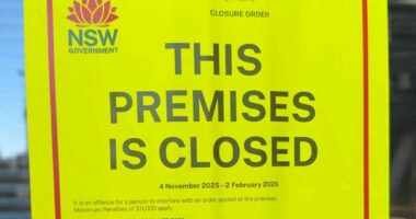 Why you could be seeing a lot more of these yellow stickers on shopfronts