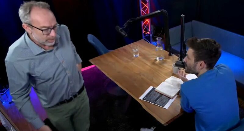 Wikipedia co-founder storms out of interview after awkward interaction