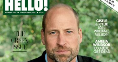 Wills, the cover star! Prince of Wales says he 'thinks constantly about the world his children will inherit' just days after his shamed uncle Andrew was stripped of his title