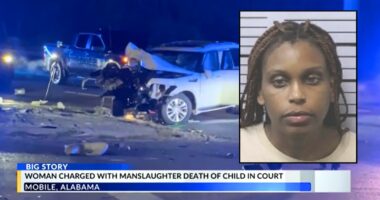 Woman learns that son died in crash she allegedly caused