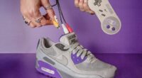 You can play classic Nintendo games on these custom SNES Nike sneakers
