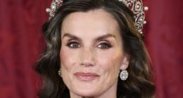 You look Kate, Letizia! Queen of Spain takes a leaf out of the Princess of Wales's book as she debuts ultra-glamorous glow-up at state banquet in Madrid
