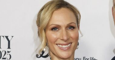 Zara Tindall admits 'nothing runs smoothly ever' and marriage is a 'work in progress' as husband Mike jokes that she's 'always right' during 'date night' at the Beauty Awards