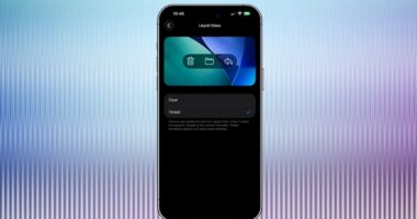 iOS 26.1 lets you tweak Liquid Glass, and it’s out now