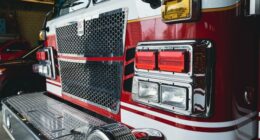 A business jet crashed while landing at an airport in North Carolina, erupting in a large fire