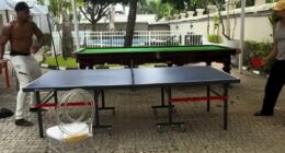 AJ seen playing table tennis hours before horror car crash