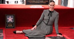 Actress Sarah Paulson gets a star on the Hollywood Walk of Fame