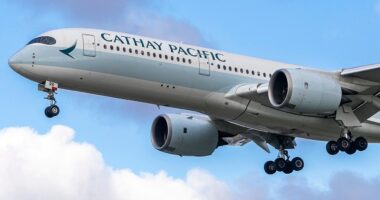 Airline passenger attempted to open plane door in mid-air, authorities say