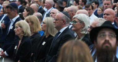 Albanese booed, Minns praised at Bondi Beach vigil