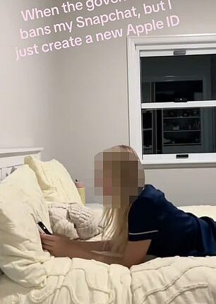 One teen said she made a new account to get around the ban