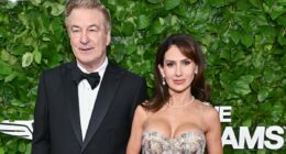 Alec Baldwin's wife Hilaria steals the spotlight at Gotham Film Awards