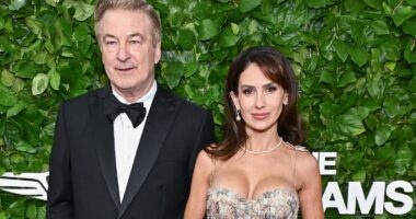 Alec Baldwin's wife Hilaria steals the spotlight at Gotham Film Awards
