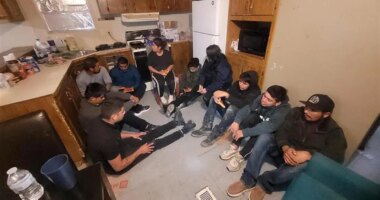 Alleged human smuggling operation exposed in Texas as 17 illegal aliens found inside residential home