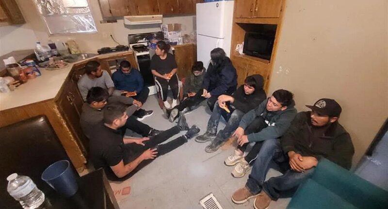 Alleged human smuggling operation exposed in Texas as 17 illegal aliens found inside residential home