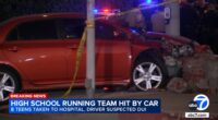 Anaheim, California news: 8 Anaheim High School running team members struck by vehicle in possible DUI crash