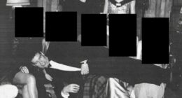 Andrew Mountbatten-Windsor seen lying across women in Epstein files