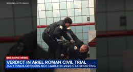 Ariel Roman, Chicago news: Jury finds police officers involved in River North shooting at Grand CTA Red Line station not liable