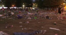 Aussies slam Christmas celebrations after iconic beach is trashed