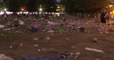 Aussies slam Christmas celebrations after iconic beach is trashed