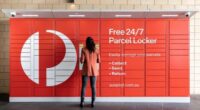 Use a parcel locker to avoid packages going missing.