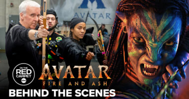 'Avatar: Fire and Ash': Behind-the-scenes with James Cameron, Zoe Saldaña and more!